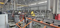 LSA-01 SEMIAUTOMATED LINE FOR STEEL CUTTING AND BENDING
